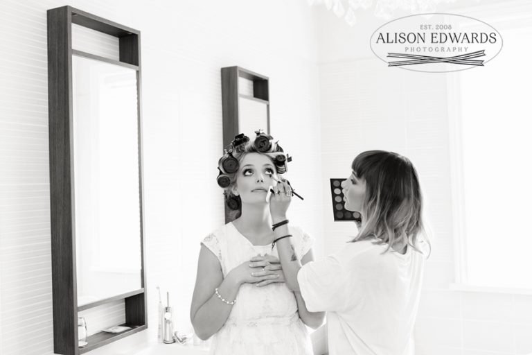 Old Vicarage Boutique Wedding Photographer - getting ready