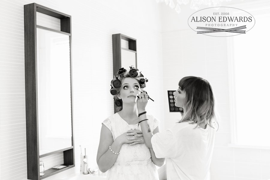 Old Vicarage Boutique Wedding Photographer - getting ready
