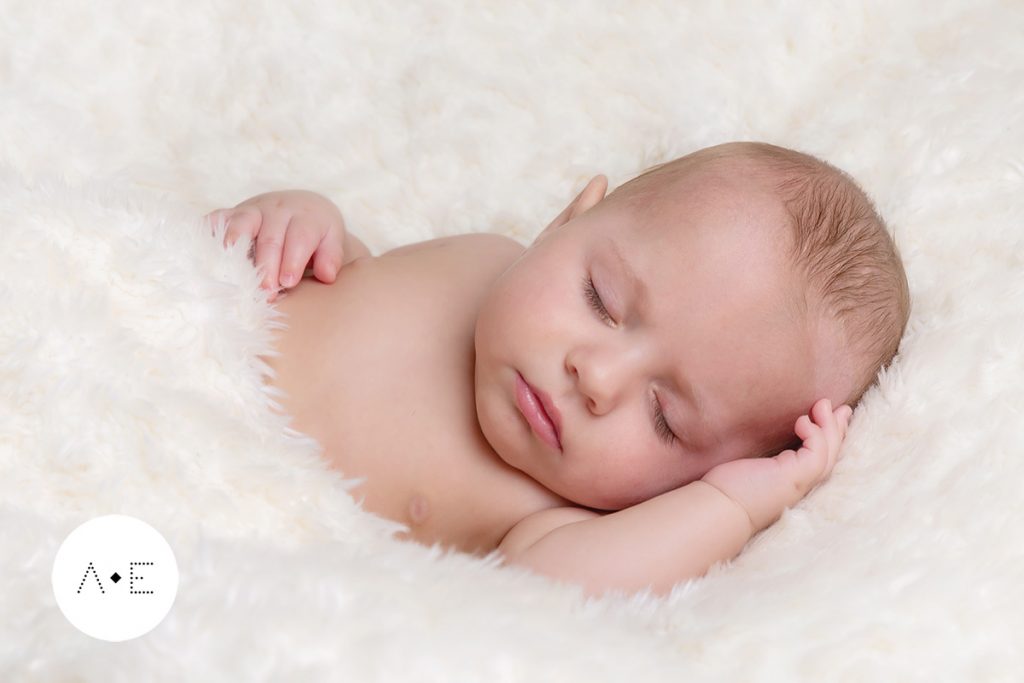 5 month old baby sleeping