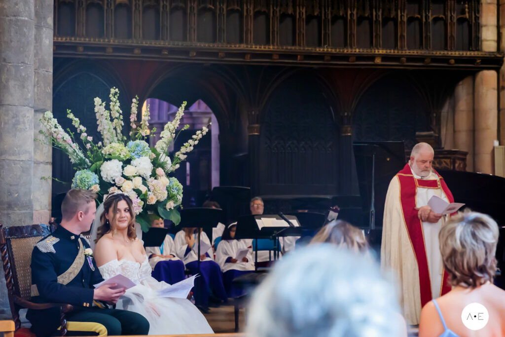 Hexham Abbey Wedding Northumberland