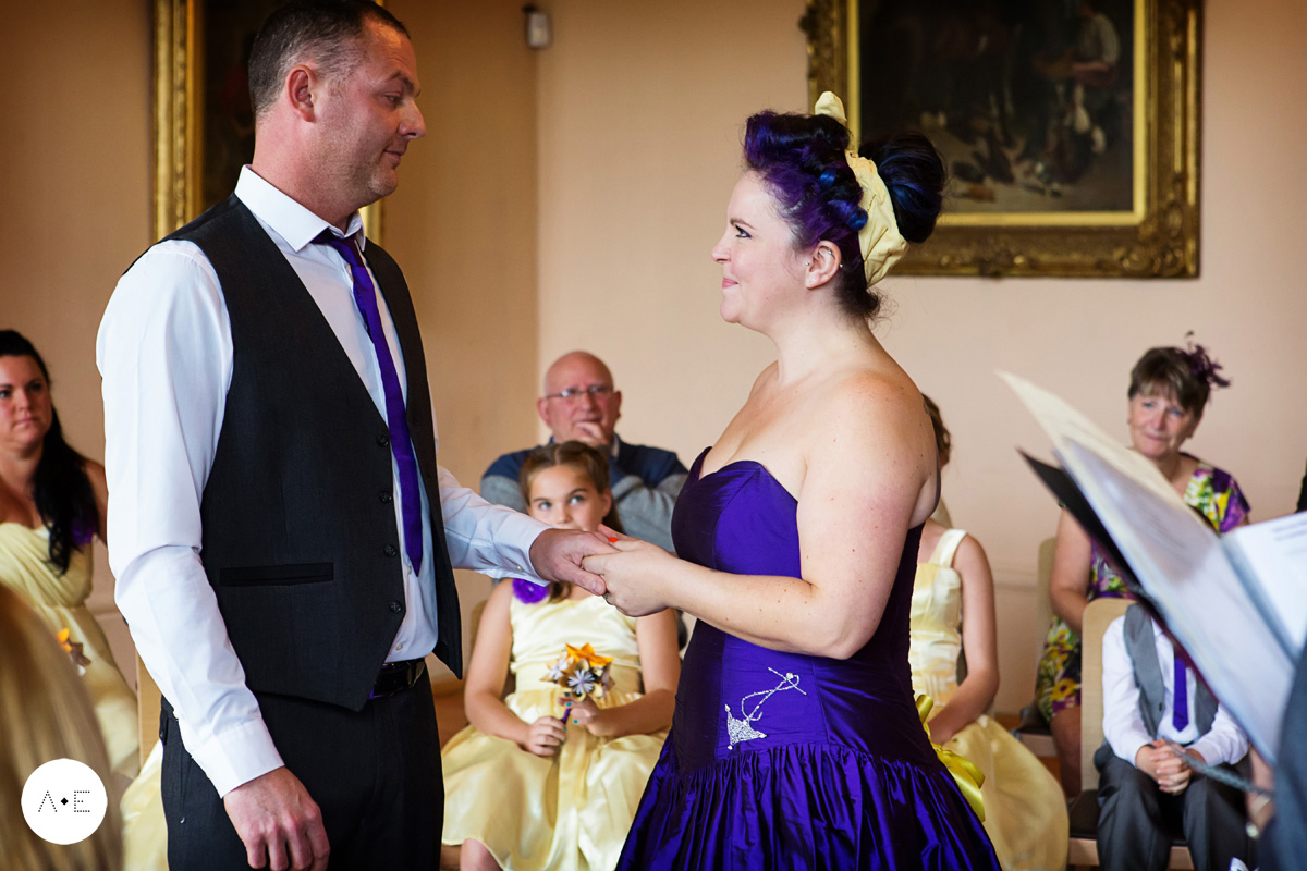 wedding at newstead abbey captured by Alison Edwards Photography Nottingham wedding photographer