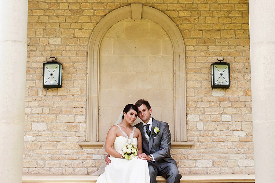 bride and groom portrait captured by wedding photographer Alison Edwards Photography