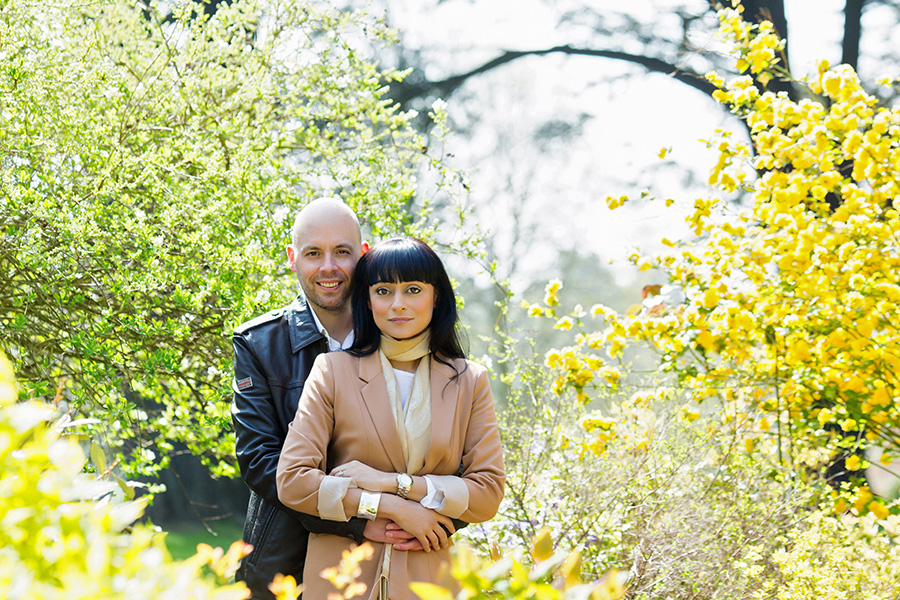 engaged couple on pre-wedding photoshoot in Nottingham captured by Alison Edwards Photography