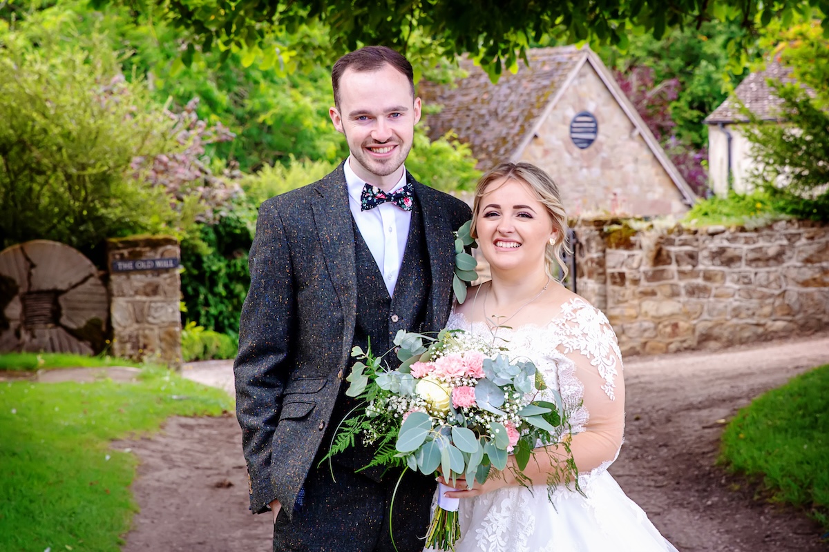 bride and groom portrait captured by Alison Edwards Photography offering full-day, half-day and micro coverage